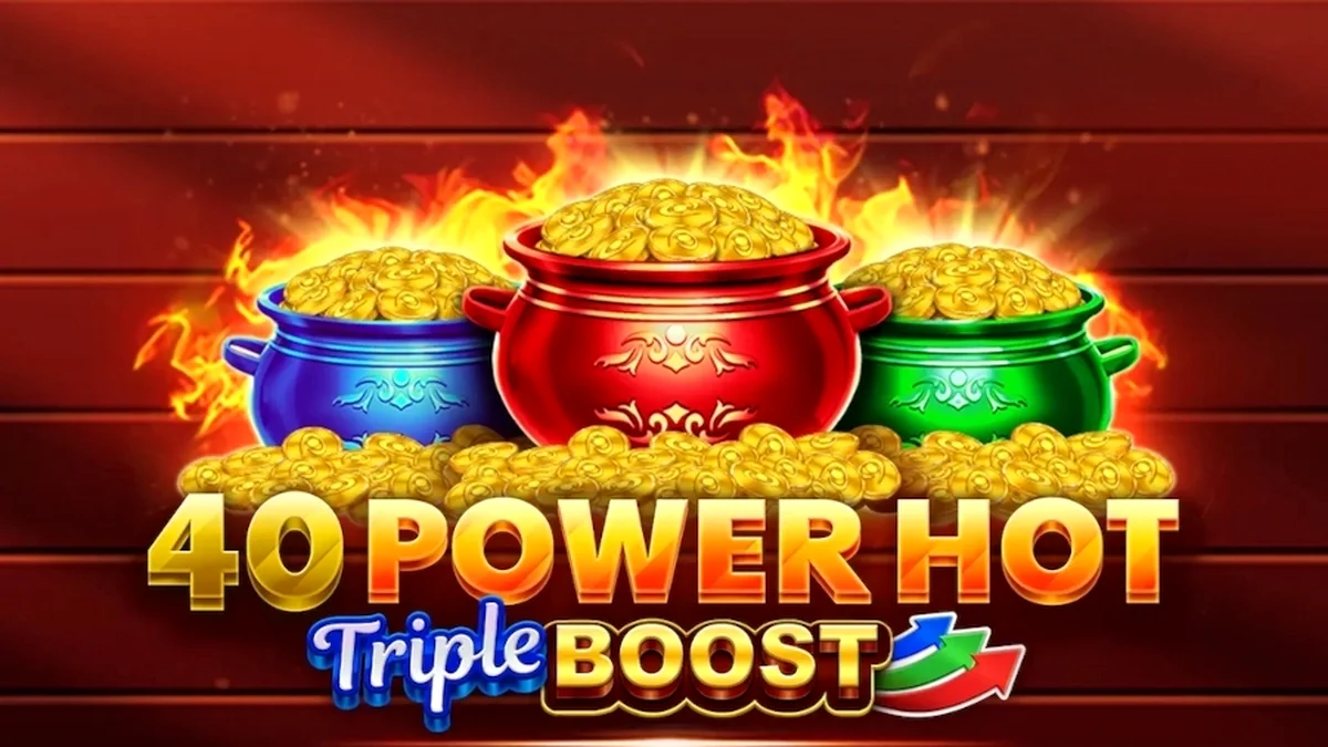 Interface do slot 40 Power Hot Triple Boost